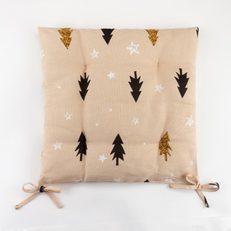 Siddle for the chair "Dolyana" Mood 42x42x7cm, 100% cotton, mobbled 164 g/m2-5