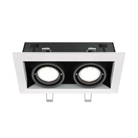 The built-in lamp Technical DL008-2-02-W, 2x50W, 24.5x12.6x7.2 cm, GU10, white color-1