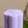 Candle "Flower" 6x6x12 cm, soy wax mix