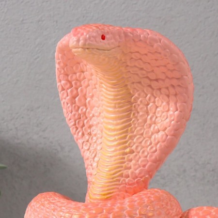 New Year's figure "Cobra on the chest" 20 x 17 x 12 cm.-5