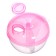 A container for a mixture with a dispenser, pink