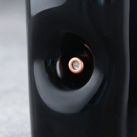 A glass for whiskey "impenetrable. Black", with a bullet, 250 ml-3