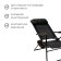 Steel chair with shelf, 75x59x109 cm, color Venge