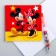 Notepad with a pen, Mickey Mouse and his friends
