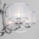 Smart Supervised Light Fabiola, 40W, E14, 75x75 cm