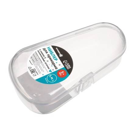 Nibbler with silicone nets, dimensions s, m, l, in case, pink color-12