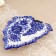 Gine Liszt dish, 22 × 19 × 3.5, Gzhel
