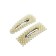 Hair clips "Sea and Happiness", 2 pcs 7 x 2.5 cm