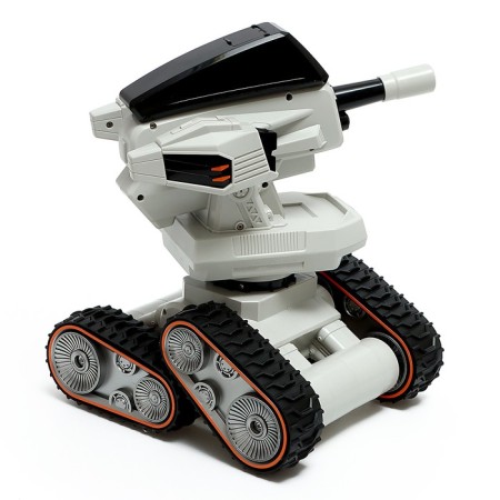 Luno Road tank, radio control, sound, shoots gel bullets, white-9