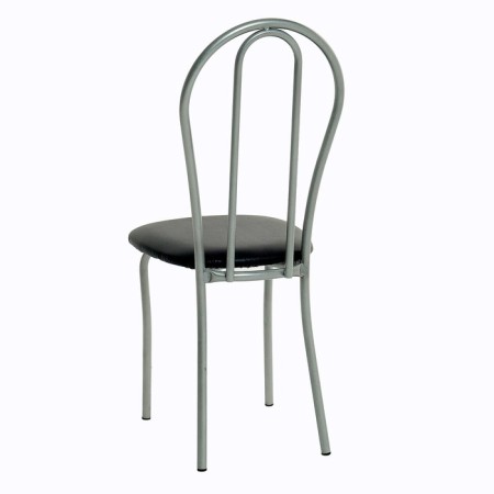 Vienna 2 chair, silver metallic/black-3