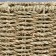Wicker basket, 3 sections, 30x15x12 cm, algae
