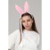 Set "Bunny", Clot on a hairpin, braid, rim, toy