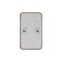 Double SE BLANCA, 16 A, 250 V, invoice, without salary, IP20, ash, Blnra000215