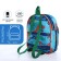 Baby backpack on a zipper, cornflower color