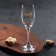 Champagne glasses "weak and dependent"