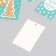 Cardboard "New Year" set 10 pcs (5 types) 4x6 cm