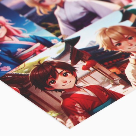 Paper stickers "Anime", 11 x 15.5 cm-1