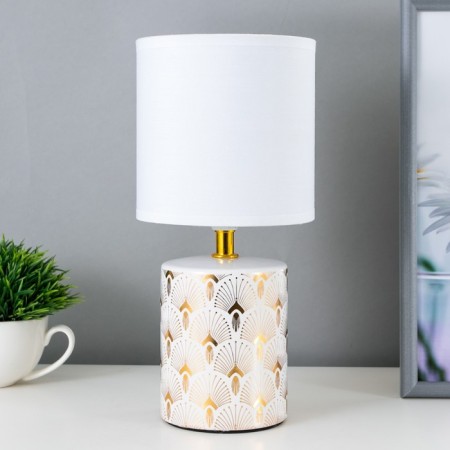 Highway lamp 16562/1wt e14 40W white-gold 13x13x27 cm