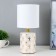 Highway lamp 16562/1wt e14 40W white-gold 13x13x27 cm