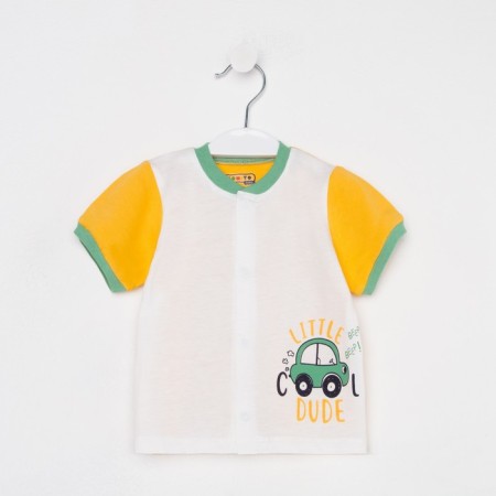 Nursery blouse, mustard color, height 62