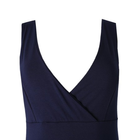 Night shirt female, blue color, size 46-5