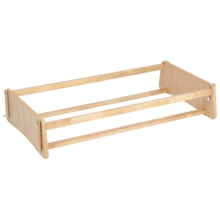 The pendulum is universal to the nursery bed, the color is natural