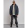 Extensive male winter park, size 50, dark blue color