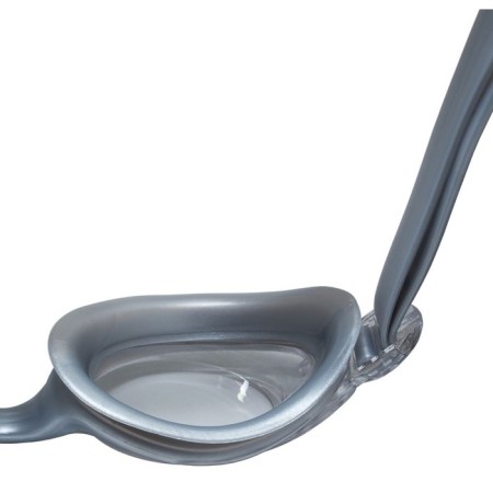 ATEMI N7105 swimming glasses, silicone, silver color-3