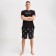 Pajama men's kaftan "moneymaker" size 48, black