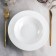 Porcelain deep porcelain Wilmax "Julia Vysotskaya", 500 ml, d = 22.5 cm, white color