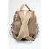 Women's backpack, textiles, ludor beige, 38x14x34 cm