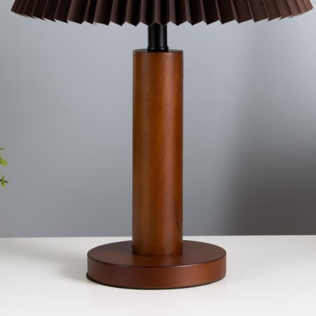 Sandr table lamp E27 40W brown 31x31x45 cm Risalux-3