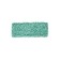 WET mops nozzle, flat microfiber, green/white, 40 cm