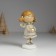 Polystone souvenir "Angel with tails, in a gray dress" Mix 6.5x4.5x12 cm