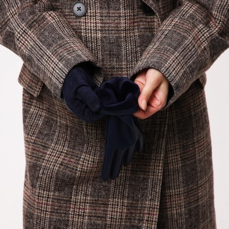 Gloves are female, dimensionless, without insulation, blue color-4