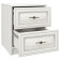 Covereign cabinet "Gabriella" 06.34, 400 × 434 × 500 mm, Woodline Cream / Sandal White