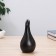 VAZA Ceramics Table "Ellis" 17x8 cm, black