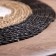 Wicker rug round 35 cm