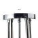 Avietta chandelier 5he27 40W chrome 67x67x26 cm Bayerlux