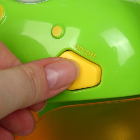 The bath toy "Frog", bubbles, on suction cup-10