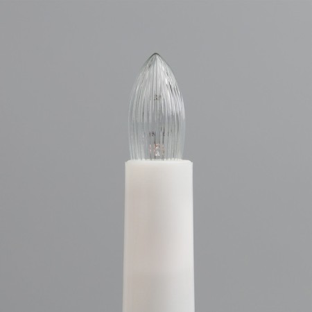 Incandescent lamp for the Christmas hill, 3 watts, a base E10, warm white, 2 pcs-3