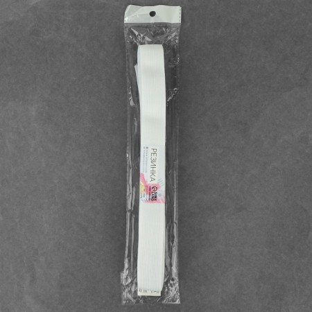Knitted elastic, 30 mm, 10 ± 0.5 m, white color-2