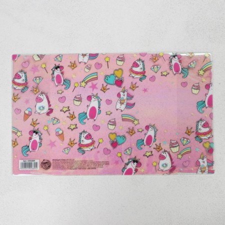 The holographic cover for the “Unicorns” notebook, 34.7 x 21.1 cm-4