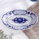 Openwork dish, Gzhel, Porcelain, 30x20 cm