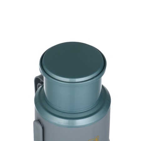 Thermos 1.2 l, with a glass flask, retains heat 24 hours, green-4