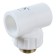 The Politekus tee, polypropylene, d = 32 mm x 1 ", external thread