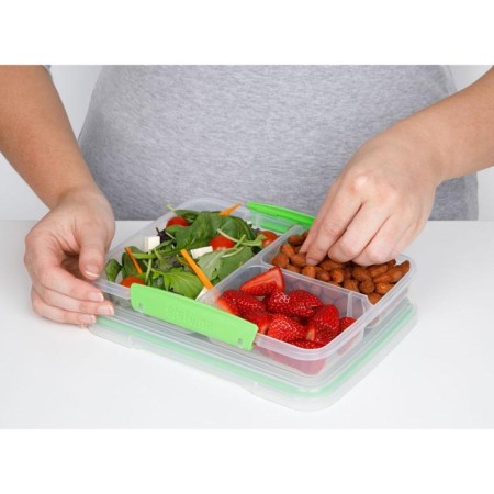 Container rectangular three -section, 820 ml-9