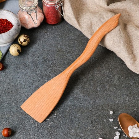 Wooden blade "Author", 34 x 6 cm, array of beech-1