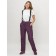 Ski-loving trousers, size 54, dark purple color