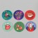New Year Stick Paper "Santa Claus" d = 2.5 cm 252 pcs in roll